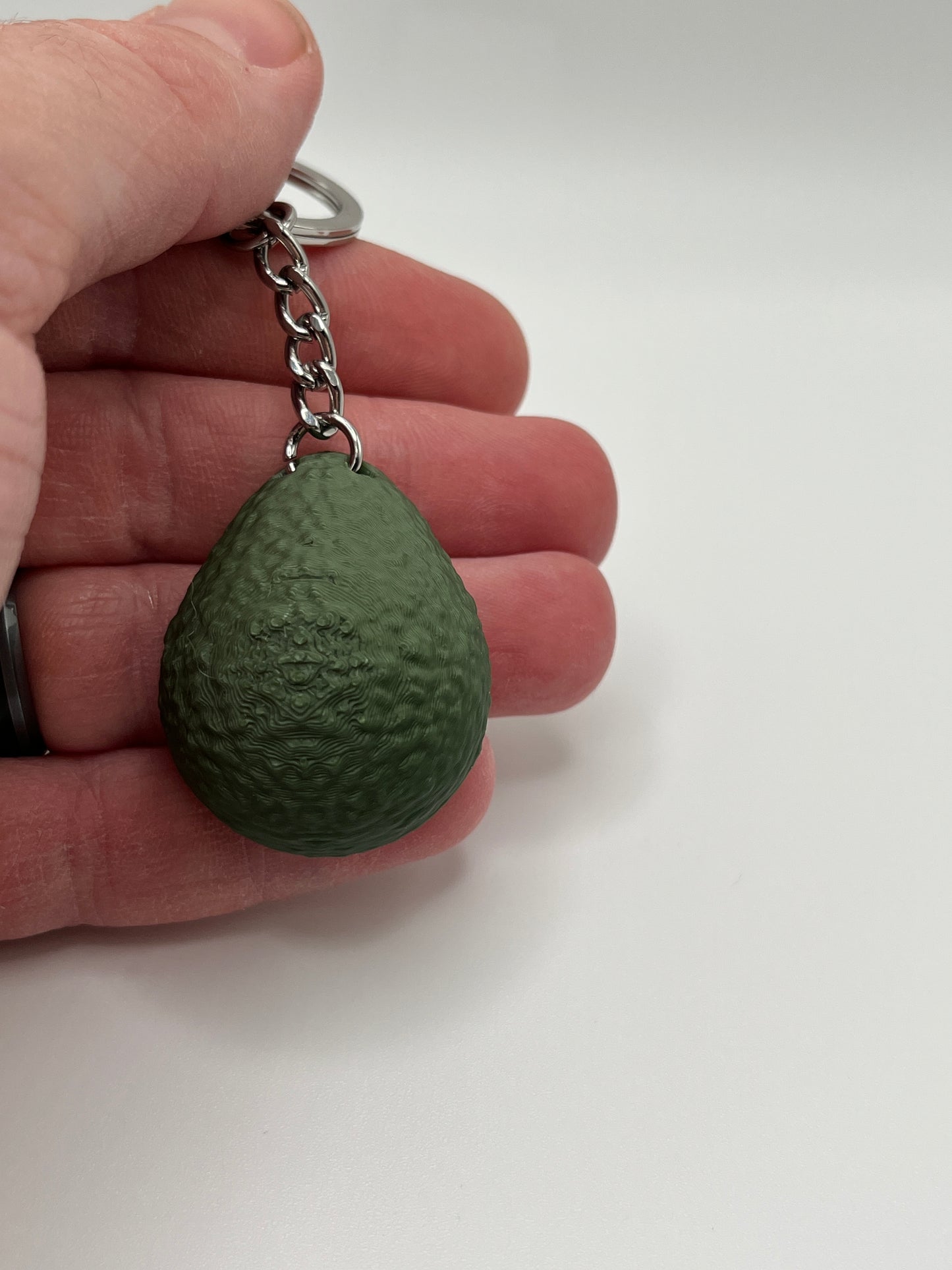 Avocado Heart Keychain